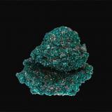 Dioptasa<br />Mina Tsumeb, Tsumeb, Región Otjikoto, Namibia<br />6,2 x 5,5 cm.<br /> (Autor: Xavier Bordas)
