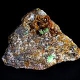 Conichalcita (Conicalcita)Mina Don Bonete, Viñas de Valderrama o Don Bonete, Hinojosa del Duque, Comarca Los Pedroches, Córdoba, Andalucía, España6 x 5 cm. (Autor: Antonio P. López)