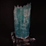 Beryl (variety aquamarine)<br />Braldu Valley, Shigar District, Gilgit-Baltistan (Northern Areas), Pakistan<br />205 mm x 90 mm<br /> (Author: Don Lum)