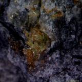 Piromorfita.<br />Minas Can Magre, Vidreres, Comarca La Selva, Gerona / Girona, Cataluña / Catalunya, España<br />3´204 x 2´375 mm.<br /> (Autor: Jesus Franquesa Baucells)