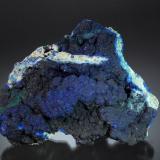 Azurite<br />United Verde Mine, Jerome, Verde District, Black Hills, Yavapai County, Arizona, USA<br />9.1 x 12.0 cm<br /> (Author: Michael Shaw)