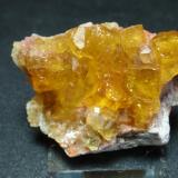 Fluorita<br />El Hammam, Ait Mimoune, Provincia Khémisset, Región Rabat-Salé-Kénitra, Marruecos<br />40x30 mm<br /> (Autor: Ignacio)