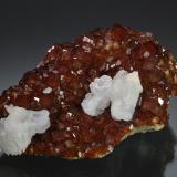 Andradite and Calcite<br />Ocna de Fier, Banat Mountains, Ocna de Fier-Dognecea District, Caraș-Severin, Romania<br />4.2 x 6.5 cm<br /> (Author: crosstimber)