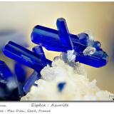 Azurite<br />Mas Dieu, Mercoirol, Alès, Gard, Occitanie, France<br />fov 1.5 mm<br /> (Author: ploum)