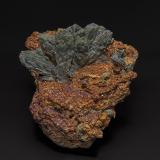 Quartz, Andradite<br />Sinerechenskoe, Primorsky Krai, Russia<br />12.7 x  12.1 cm<br /> (Author: am mizunaka)