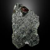 Almandino (Grupo Granate)Chisel Lake Mine, Snow Lake, Winnipeg Capital Region, Manitoba, Canada9 x 5 cm. (Autor: Antonio P. López)
