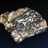 Fraipontita<br />Mina Defiance, Grupo Costello Mine, Gleeson, Distrito Turquoise, Montes Dragoon, Condado Cochise, Arizona, USA<br />9 x 6 cm.<br /> (Autor: Antonio P. López)