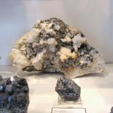 Quartz, Pyrite, Dolomite, Calcite<br />Cavnic Mine, Cavnic mining area, Cavnic, Maramures, Romania<br />Specimen size 25 cm<br /> (Author: Tobi)