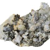 Quartz, Pyrite, Dolomite, Calcite<br />Cavnic Mine, Cavnic mining area, Cavnic, Maramures, Romania<br />Specimen size 25 cm<br /> (Author: Tobi)