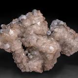 Quartz, Calcite, Pyrite<br />El Hammam, Ait Mimoune, Khémisset Province, Rabat-Salé-Kénitra Region, Morocco<br />20.5 x 14.3 cm<br /> (Author: am mizunaka)