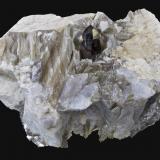 Cuarzo (variedad ahumado)<br />União das Freguesias de Malpartida e Vale de Coelho (Malpartida), Almeida, Distrito Guarda, Provincia Beira Alta, Centro, Portugal<br />8,7 x 6,8 cm.<br /> (Autor: Xavier Bordas)