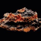Crocoita<br />Brasil<br />11,5 x 6,2 cm.<br /> (Autor: Xavier Bordas)