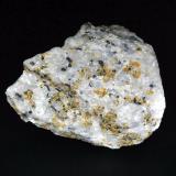Condrodita y GrafitoCantera Lime Crest, Sparta, Condado Sussex, New Jersey, USA7 x 5 cm. (Autor: Antonio P. López)