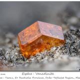 Vanadinite<br />Taouz, Er Rachidia Province, Drâa-Tafilalet Region, Morocco<br />fov 3.9 mm<br /> (Author: ploum)