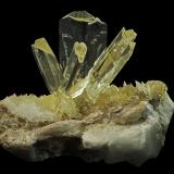 Gypsum<br />Alabaster quarries, Fuentes de Ebro, Delimitación Comarcal de Zaragoza, Zaragoza, Aragon, Spain<br />60 x 36 x 50 mm<br /> (Author: Rob Schnerr)