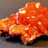 Vanadinite<br />Taouz, Er Rachidia Province, Drâa-Tafilalet Region, Morocco<br />6x4 cm.<br /> (Author: Enrique Llorens)