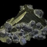 Galena, Pyrite<br />Huanzala Mine, Huallanca District, Dos de Mayo Province, Huánuco Department, Peru<br />77 x 55 x 26 mm<br /> (Author: Rob Schnerr)