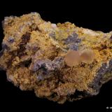 Fluorita<br />Barranco de Guigui Grande, El Risco, Agaete, Gran Canaria, Provincia de Las Palmas, Canarias, España<br />Esfera 0.4 cm<br /> (Autor: Jorgina-Agusti-Màrius)