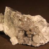 Dolomite, Pyrite<br />Eugui, Esteríbar, Comarca Auñamendi, Chartered Community of Navarre (Navarre), Spain<br />78mm x 34mm x 47mm<br /> (Author: Firmo Espinar)