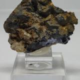 Galena, Aragonito<br />Mina Linda Mariquita, El Molar, Comarca Priorat, Tarragona, Cataluña / Catalunya, España<br />4,5x5,5cm<br /> (Autor: Adri Rodríguez)