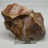 Cuarzo (variedad jaspe)<br />Montjuïc, Barcelona ciutat, Comarca Barcelonès, Barcelona, Cataluña / Catalunya, España<br />7,5x10,5cm<br /> (Autor: Adri Rodríguez)