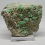 Fluorita<br />Pedrera Berta, Turó de Can Domènech, Serra de Roques Blanques, Sant Cugat del Vallès-El Papiol, Comarca Vallès Occidental / Baix Llobregat, Barcelona, Cataluña / Catalunya, España<br />7x9cm<br /> (Autor: Adri Rodríguez)