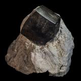 Goethite pseudomorphs after Pyrite<br />Pelican Point Quarry, Pelican Point, Utah Lake, Utah County, Utah, USA<br />50 x 35 x 50 mm<br /> (Author: Rob Schnerr)