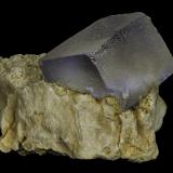 Fluorite<br />Touroug-El Hamda Quarries (Hameda Mine), Melaab, Goulmima Cercle, Er Rachidia Province, Drâa-Tafilalet Region, Morocco<br />45 x 35 x 30 mm<br /> (Author: Rob Schnerr)