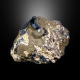 Gageíta y Hematites<br />Mina N'Chwaning II, Zona minera N'Chwaning, Kuruman, Kalahari manganese field (KMF), Provincia Septentrional del Cabo, Sudáfrica<br />5 x 4 cm.<br /> (Autor: Antonio P. López)