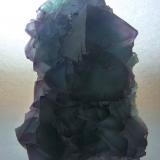Fluorita.<br />Mina De'an, Wushan, De'an, Prefectura Jiujiang, Provincia Jiangxi, China<br />100x55 mm.<br /> (Autor: Jesus Franquesa Baucells)