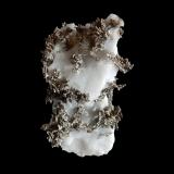 Dyscrasite<br />Bou Azzer mining district, Drâa-Tafilalet Region, Morocco<br />50x30x20 mm<br /> (Author: Dany Mabillard)