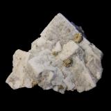 Fluorite, Quartz and Pyrite<br />El Hammam, Ait Mimoune, Khémisset Province, Rabat-Salé-Kénitra Region, Morocco<br />140x110x50 mm<br /> (Author: Dany Mabillard)