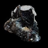 Hematite<br />Sarenne Glacier, Grandes Rousses Massif, Isère-Savoie, Auvergne-Rhône-Alpes, France<br />60x60x40 mm<br /> (Author: Dany Mabillard)