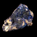 Azurite<br />Touissit, Touissit District, Jerada Province, Oriental Region, Morocco<br />70x40x50 mm<br /> (Author: Dany Mabillard)