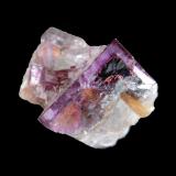 Fluorite<br />Minerva I Mine, Ozark-Mahoning group, Cave-in-Rock Sub-District, Hardin County, Illinois, USA<br />80x50x55 mm<br /> (Author: Dany Mabillard)