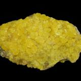 Sulphur<br />El Desierto Mine, San Pablo de Napa, Daniel Campos Province, Potosí Department, Bolivia<br />140x90x60 mm<br /> (Author: Dany Mabillard)