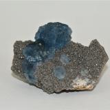Fluorite<br />Shangbao Mine, Leiyang, Hengyang Prefecture, Hunan Province, China<br />75mm x 55mm x 55mm<br /> (Author: Philippe Durand)