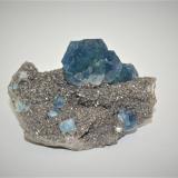 Fluorite<br />Shangbao Mine, Leiyang, Hengyang Prefecture, Hunan Province, China<br />75mm x 55mm x 55mm<br /> (Author: Philippe Durand)