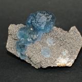 Fluorite<br />Shangbao Mine, Leiyang, Hengyang Prefecture, Hunan Province, China<br />75mm x 55mm x 55mm<br /> (Author: Philippe Durand)