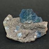 Fluorite<br />Shangbao Mine, Leiyang, Hengyang Prefecture, Hunan Province, China<br />75mm x 55mm x 55mm<br /> (Author: Philippe Durand)