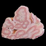Rhodochrosite<br />Capillitas Mine, Andalgalá Department, Catamarca, Argentina<br />90x60x5 mm<br /> (Author: Dany Mabillard)