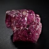 Corundum (variety ruby)<br />Mogok Valley, Mogok Township, Pyin-Oo-Lwin District, Mandalay Region (Mandalay Division), Myanmar (Burma)<br />42 mm x 40 mm x 28 mm<br /> (Author: Don Lum)