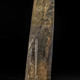 Quartz (variety smoky quartz)<br />Silent Grove, Clive County, New South Wales, Australia<br />11.8 x 2.6 cm<br /> (Author: am mizunaka)