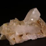 Quartz<br />Muzo mining district, Western Emerald Belt, Boyacá Department, Colombia<br />75mm x 44mm x 48mm<br /> (Author: Firmo Espinar)