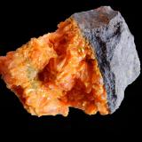 Orpiment<br />Getchell Mine, Adam Peak, Potosi District, Osgood Mountains, Humboldt County, Nevada, USA<br />80x50x50 mm<br /> (Author: Dany Mabillard)