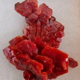 Vanadinite<br />Coud'a, Mibladen mining district, Mibladen, Midelt, Midelt Province, Drâa-Tafilalet Region, Morocco<br />6x6 cm.<br /> (Author: Enrique Llorens)