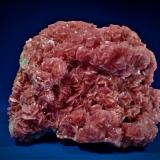 Rhodochrosite<br />Osarizawa Mine, Kazuno City, Akita Prefecture, Tohoku Region, Honshu Island, Japan<br />147 mm x 116 mm x 110 mm<br /> (Author: Don Lum)