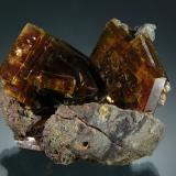 Baryte<br />Magma Mine, Superior, Pioneer District, Pinal Mountains, Pinal County, Arizona, USA<br />3.1 cm x 4.0 cm<br /> (Author: Michael Shaw)