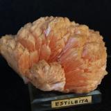 Stilbita-Ca (Estilbita-Ca)<br />India<br />8.5 x 6 cm<br /> (Autor: Pedro Antonio)