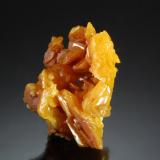 Wulfenite<br />La Morita Mine, Municipio Ascención, Chihuahua, Mexico<br />3.3 cm x 4.5 cm<br /> (Author: Michael Shaw)